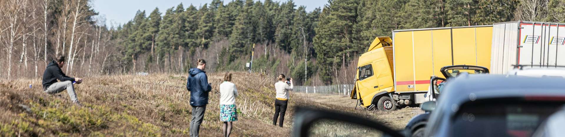 Zelfstandige ondernemer wordt aangereden door vrachtauto